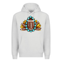 Dove Grey football gemstone sunflower Premium Hoodie - JahusDesignShop
