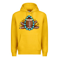 Lemon football gemstone sunflower Premium Hoodie - JahusDesignShop