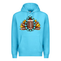 Ocean Blue football gemstone sunflower Premium Hoodie - JahusDesignShop