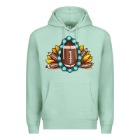 Seafoam football gemstone sunflower Premium Hoodie - JahusDesignShop