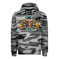 Slate Camo football gemstone sunflower Premium Hoodie - JahusDesignShop