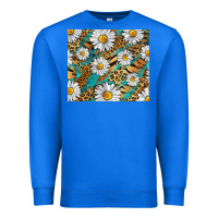 True Royal Leopard And Tiger Daisy Premium Sweatshirt - RanaPortraitStore