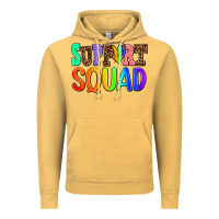 Vintage Mustard support squad Vintage Hoodie - AdoDesignShop