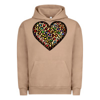 Pigment Burro pride leopard heart Urban Hoodie - JahusDesignShop