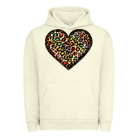 Pigment Pistachio pride leopard heart Urban Hoodie - JahusDesignShop