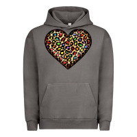 Pigment Tornado pride leopard heart Urban Hoodie - JahusDesignShop