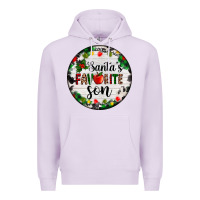 Lilac christmas  cookie and light santas favorite   son Premium Hoodie - AdoDesignShop
