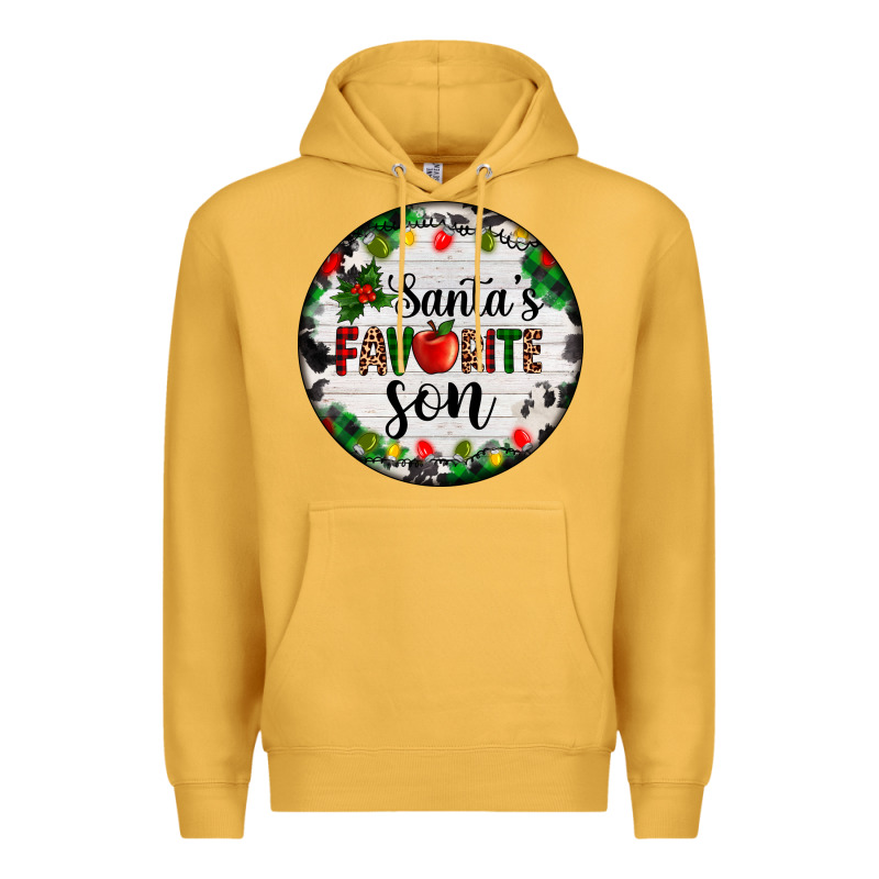 Christmas  Cookie And Light Santas Favorite   Son Premium Hoodie by AdoDesignShop | Teevron