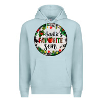 Blue Mist christmas  cookie and light santas favorite   son Premium Hoodie - AdoDesignShop