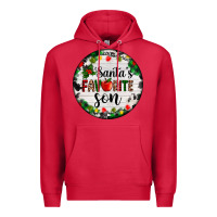 Cardinal christmas  cookie and light santas favorite   son Premium Hoodie - AdoDesignShop