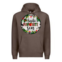 Coffee christmas  cookie and light santas favorite   son Premium Hoodie - AdoDesignShop