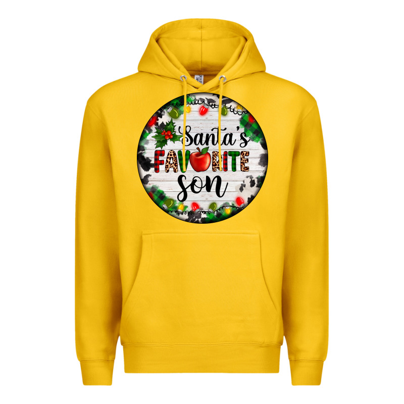 Christmas  Cookie And Light Santas Favorite   Son Premium Hoodie by AdoDesignShop | Teevron