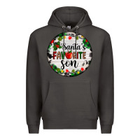 Smoke christmas  cookie and light santas favorite   son Premium Hoodie - AdoDesignShop