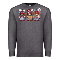 Charcoal Heather baseball gnome Premium Sweatshirt - texasbilliewilder