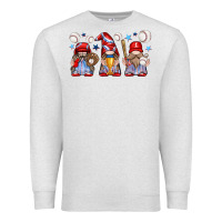 Oatmeal Heather baseball gnome Premium Sweatshirt - texasbilliewilder
