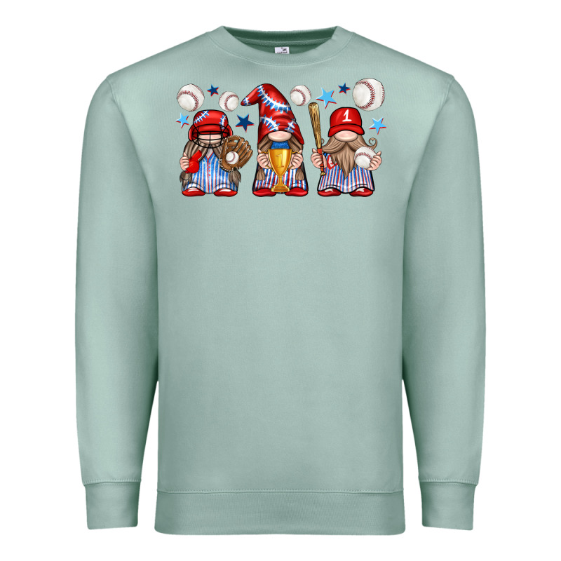 Baseball Gnome Premium Sweatshirt by texasbilliewilder | Teevron