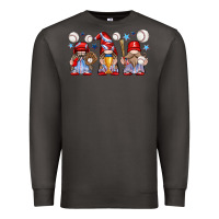 Smoke baseball gnome Premium Sweatshirt - texasbilliewilder