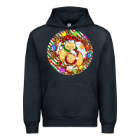 Navy Christmas chick Urban Hoodie - Artiststas