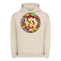 Pigment French Oak Christmas chick Urban Hoodie - Artiststas