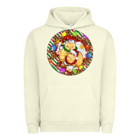 Pigment Pistachio Christmas chick Urban Hoodie - Artiststas