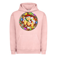 Pigment Salmon Christmas chick Urban Hoodie - Artiststas