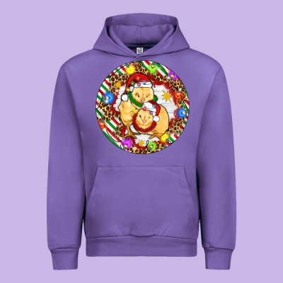 Christmas Chick Urban Hoodie Designed By Artiststas
