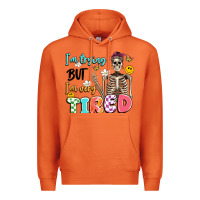 Carrot im trying but im very tired Premium Hoodie - Artiststas