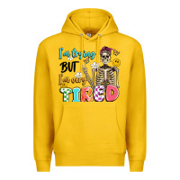 Lemon im trying but im very tired Premium Hoodie - Artiststas