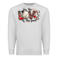 Dove Grey for the love of the game baseball Premium Sweatshirt - Zillion Design Studio