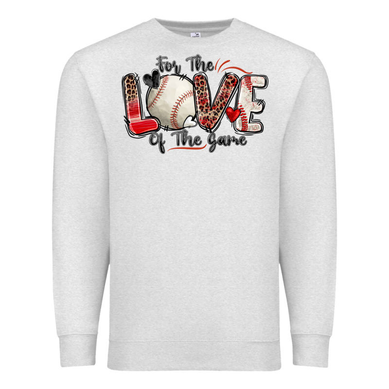 For The Love Of The Game Baseball Premium Sweatshirt by Zillion Design Studio | Teevron