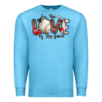Ocean Blue for the love of the game baseball Premium Sweatshirt - Zillion Design Studio