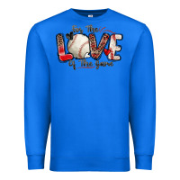 True Royal for the love of the game baseball Premium Sweatshirt - Zillion Design Studio