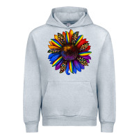 Heather Grey pride sunflower Urban Hoodie - JahusDesignShop