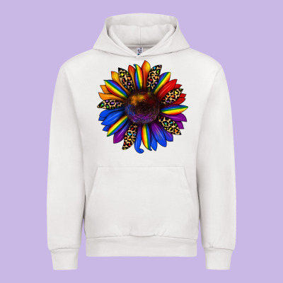 Pride Sunflower Urban Hoodie Designed By Jahusdesignshop