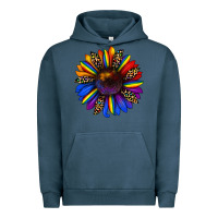 Pigment Midnight Navy pride sunflower Urban Hoodie - JahusDesignShop