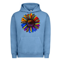 Pigment Pebble Blue pride sunflower Urban Hoodie - JahusDesignShop