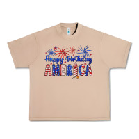 Happy Birthday America Urban Heavy Tee | Teevron