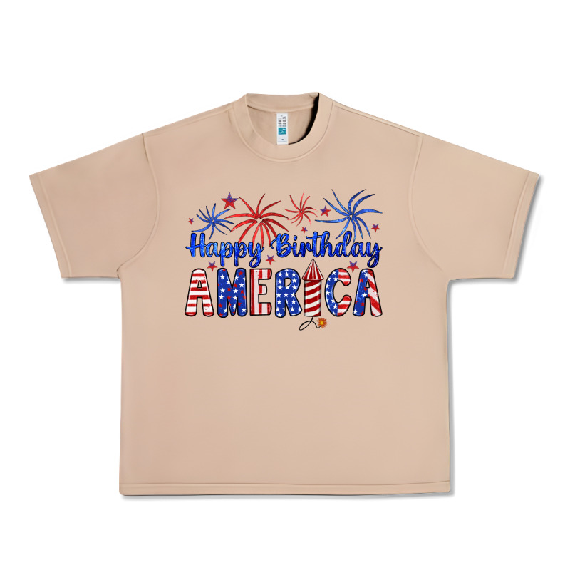 Happy Birthday America Urban Heavy Tee by Artiststas | Teevron