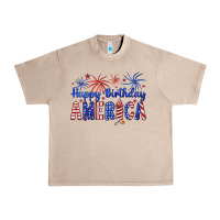 French Oak happy birthday america Urban Heavy Tee - Artiststas