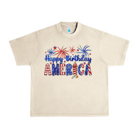 Sandshell happy birthday america Urban Heavy Tee - Artiststas
