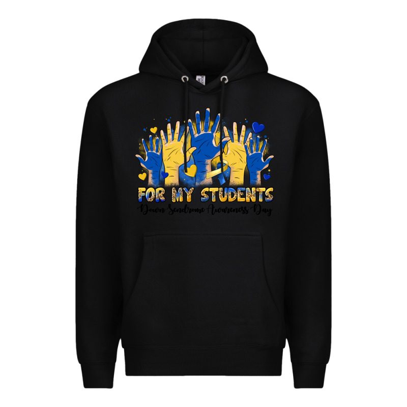 For My Students Down Sendrome Awareness Day Premium Hoodie by Artiststas | Teevron