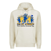 Oatmeal Heather for my students down sendrome awareness day Premium Hoodie - Artiststas