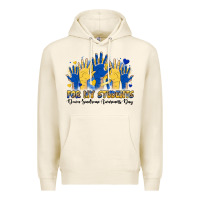 Tofu for my students down sendrome awareness day Premium Hoodie - Artiststas