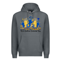 Rock for my students down sendrome awareness day Premium Hoodie - Artiststas