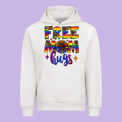 Free Mom Hugs Urban Hoodie Designed By Jahusdesignshop