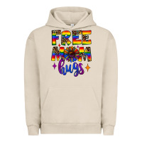 Pigment French Oak free mom hugs Urban Hoodie - JahusDesignShop