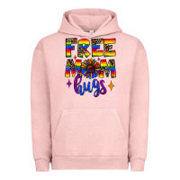 Pigment Salmon free mom hugs Urban Hoodie - JahusDesignShop