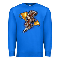 True Royal football lightning bolt Premium Sweatshirt - Zillion Design Studio
