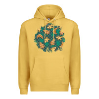 Antique Gold christmas gingerbread cookies patch Premium Hoodie - BundleAndBundleShop