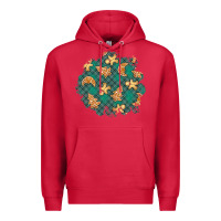 Cardinal christmas gingerbread cookies patch Premium Hoodie - BundleAndBundleShop
